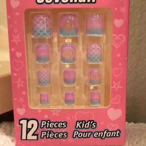 Girls Mermaid Nail Set